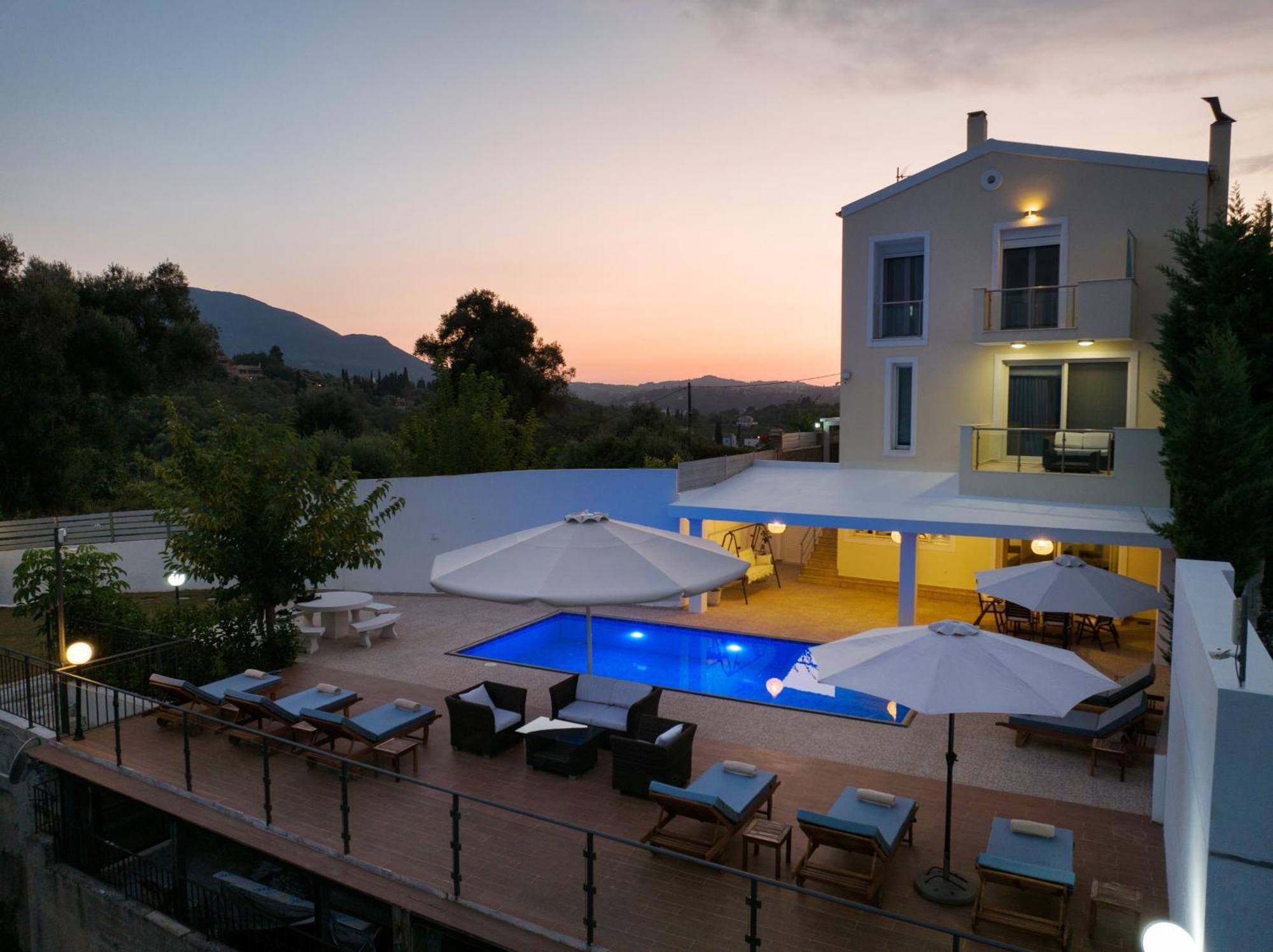 Luxury Villa Alexandros Corfu Perama  Exterior photo